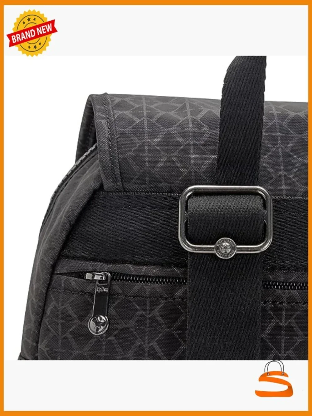 Lightweight Water-Resistant Nylon Daypack School Bag